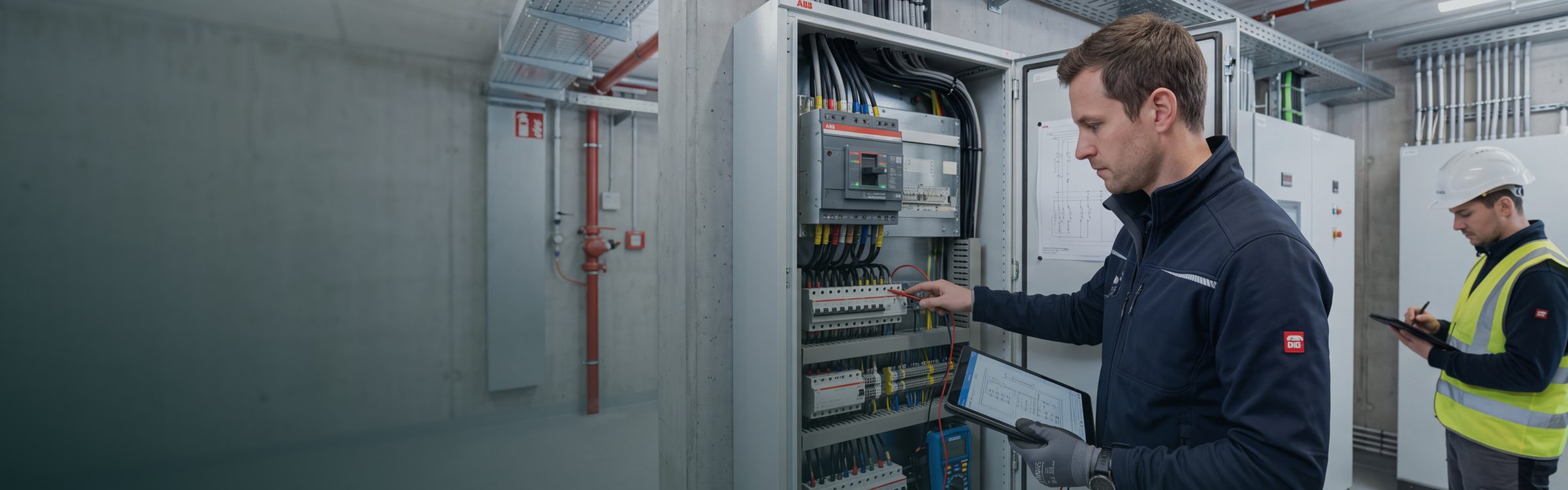 Inbetriebnahme – Messung an einer elektrischen Anlage